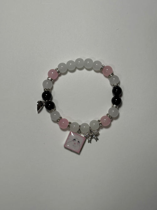 Hamster, matching bracelet set