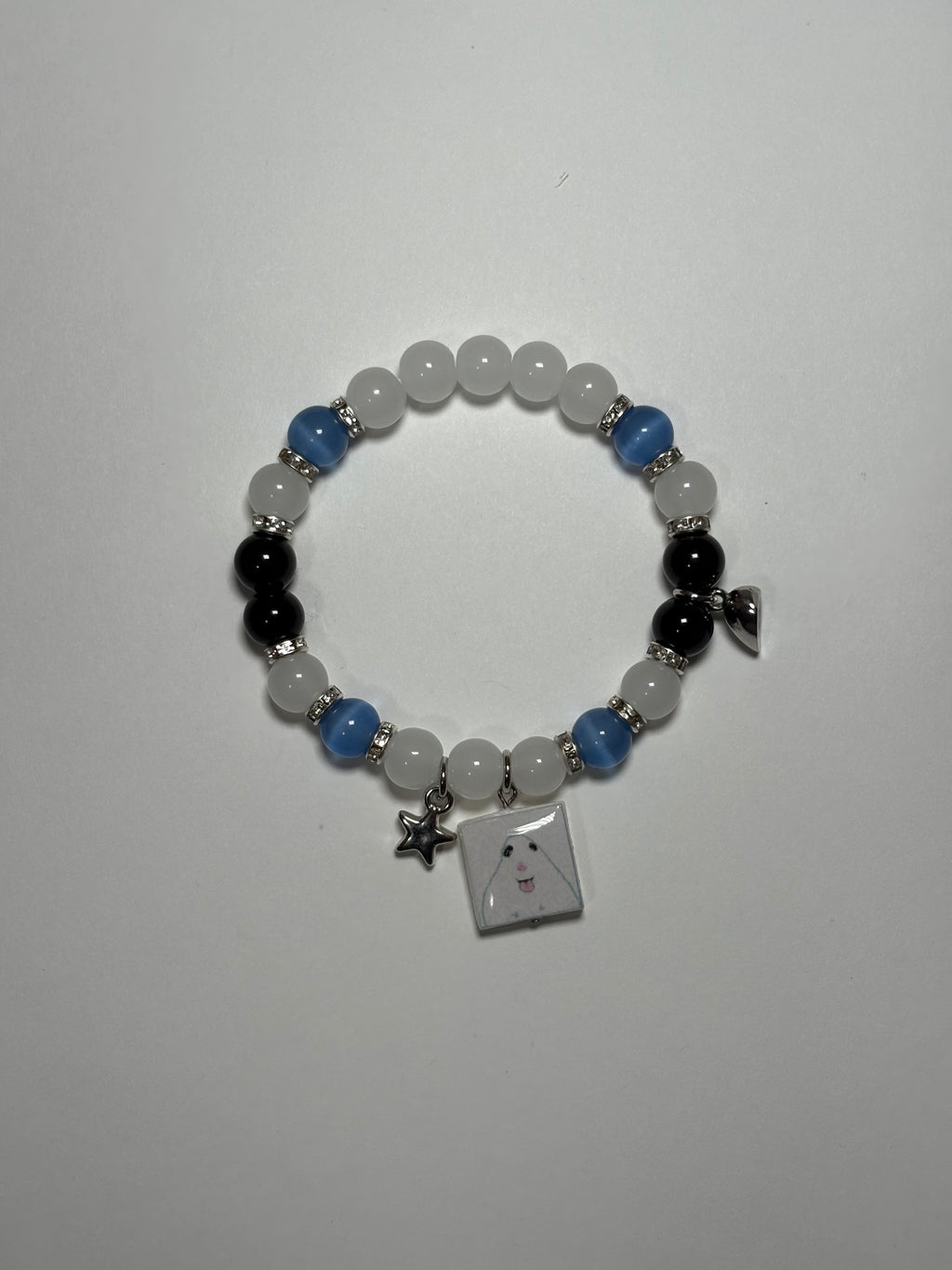 Hamster, matching bracelet set